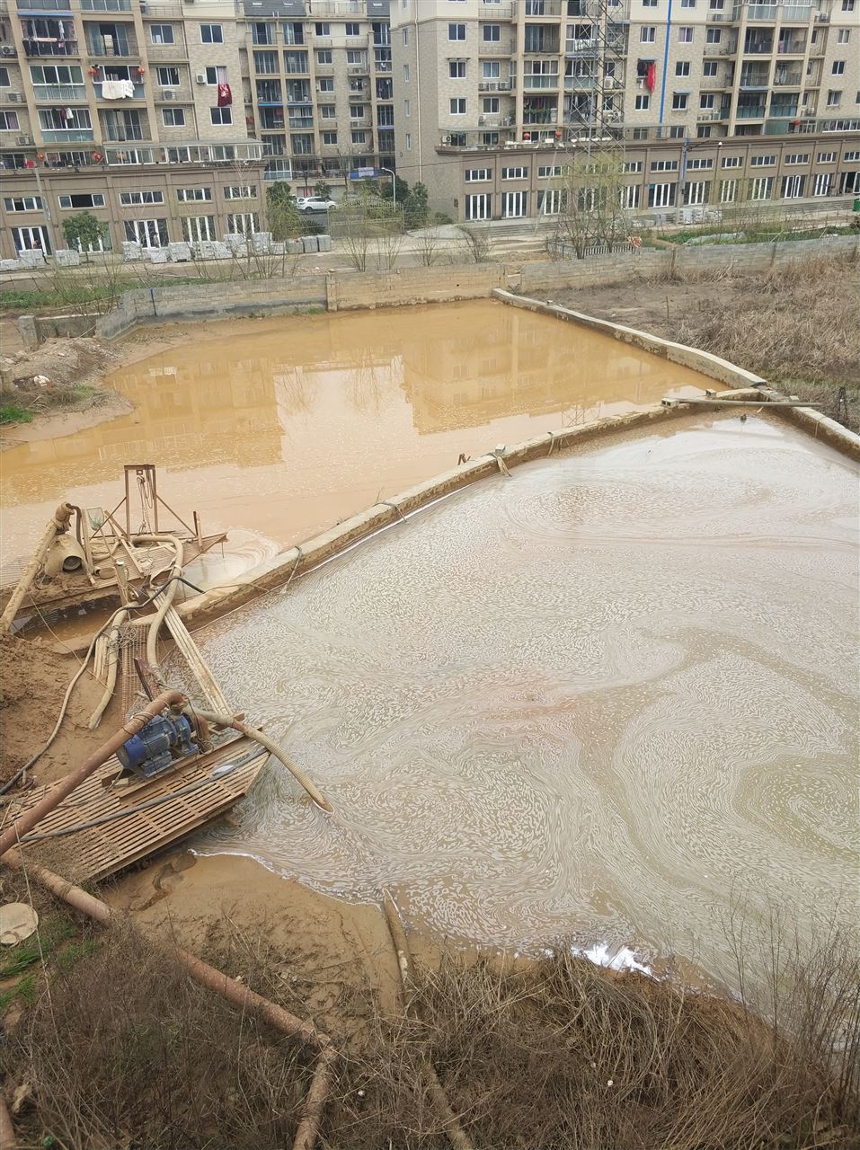 儋州沉淀池淤泥清理-厂区废水池淤泥清淤